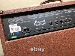 Marshall AS100D Soloist, amplificateur pour guitare acoustique à 2 canaux, 100 watts, marron