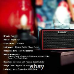 Mini Amplificateur Bluetooth Sans Fil Mighty Air Guitar Audio Power Amp Speaker Tool