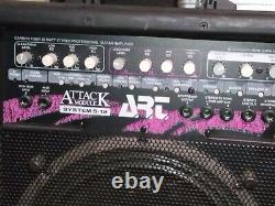 Module d'amplificateur de guitare en fibre de carbone Art Attack Quad Stereo 80 Watts