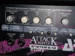 Module d'amplificateur de guitare en fibre de carbone Art Attack Quad Stereo 80 Watts