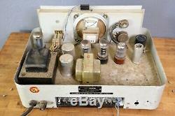 Moniteur De Haut-parleur Amplificateur À Tube De Guitare Vintage Dukane 4c100b Pour La Réparation De Pièces
