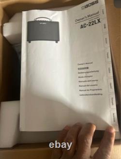 NOUVELLE BOÎTE OUVERTE Boss AC-22LX Amplificateur pour guitare acoustique avec module Bluetooth
