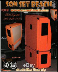 Onu-loaded 3x12 Sonsetbeach Ssb312 Président D'orange Cab Utilisez Vos Haut-parleurs! Nouveau
