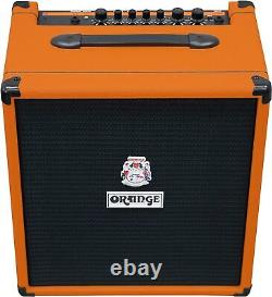 Orange CRUSHBA50 Crush Bass 50W Amplificateur Combo pour guitare basse avec commutateur à pied, Orange