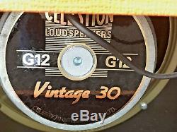 Orange Rocker 30 Ampli Combo Guitare 1x12 Vintage 30 Haut-parleur Amplificateur Utilisé