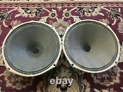 Paire De Haut-parleurs Vintage Cts 12 Haut-parleurs 4 Ohms Guitar Amplificateur