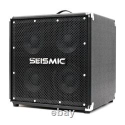 Paire d’enceintes pour guitare basse Seismic Audio 4x6 SA-Rift 46GPKG1