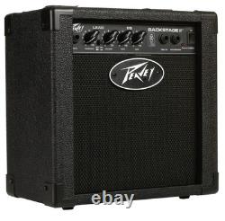 Peavey Backstage II – Amplificateur combo de 10 watts pour guitare électrique, idéal pour l’entraînement