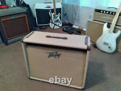 Peavey Deuce Guitar Amp Cabinet (pas De Haut-parleurs Ni De Chassis D'ampli) British Tan