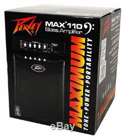 Peavey Max 110 Ampli Combo Ampli Guitare Basse Électrique 100 Watts Avec 10 Haut-parleurs