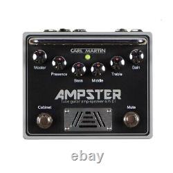 Pédale CARL MARTIN AMPSTER pour ampli-guitare à lampe et simulateur d'enceinte/direct