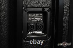 Phil Jones Bass C8 Compact 8x5 800w 8-ohm Cabinet Haut-parleur Avec Couvercle Noir