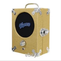 Pignose 7 100T Tweed – Amplificateur de guitare portable 5 W, alimentation par piles ou secteur, neuf Pignose 7 100T Tweed – Amplificateur de guitare portable 5 W, alimentation par piles ou secteur, neuf