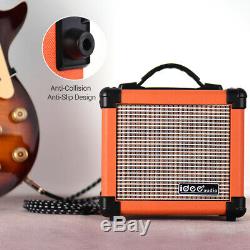 Portable Bt Ampli Guitare Électrique Haut-parleurs Amplificateur 10w Deux Canaux R0f0