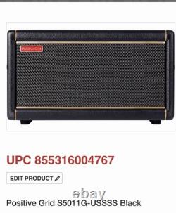 Positive Grid Spark 2 – Ampli de guitare intelligent 50 W pour la pratique et enceinte Bluetooth