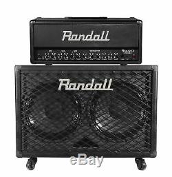 Randall 100 Watts Tête D'ampli Guitare + Haut-parleur Meuble À Roulettes