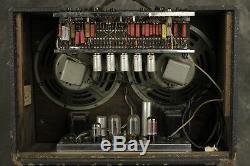 Rare 1960 Ampeg Tube 720-sn Amplificateur Haut-parleurs 2x12 Jensen