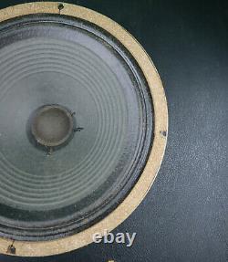 Rare 1965 Celestion G12m T1511 T1221 Billet Vert 12 Haut-parleur Vintage Pulsonic