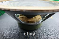 Rare 1965 Celestion G12m T1511 T1221 Billet Vert 12 Haut-parleur Vintage Pulsonic