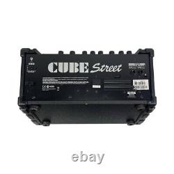 Roland Cube Street Amplificateur Combo stéréo pour guitare alimenté par batterie, sans câble, testé.