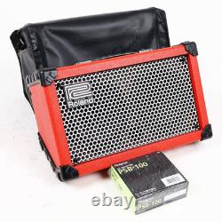 Roland Cube Street RED amplificateur combo stéréo alimenté par batterie d’occasion