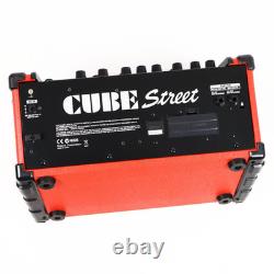 Roland Cube Street RED amplificateur combo stéréo alimenté par batterie d’occasion