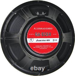 Série Signature GA-SC64 12 Haut-parleur de guitare George Alessandro, 40 watts à 8 ohms