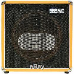 Sismique Audio 1x12 Guitar Enceinte Cab Vider Cube Cabinet Orange Tolex