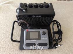 Sonicake / Amplificateur de guitare électrique mini portable Donner avec câbles Fender pour bureau