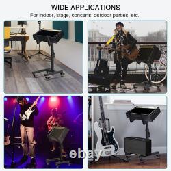 Supports d'amplificateur de guitare réglables, support mobile inclinable ou haut-parleurs d'amplis