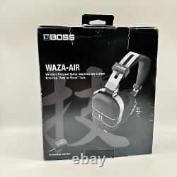 Système d'amplification casque Bluetooth sans fil pour guitare personnel Boss WAZA-AIR