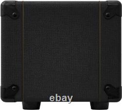 Tête d’ampli guitare Orange Super Crush 100 watts à double canal noire
