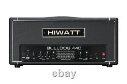 Tête d'amplificateur basse Hiwatt Bulldog 440, 440 W, noire