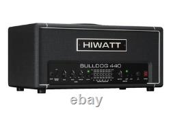 Tête d'amplificateur basse Hiwatt Bulldog 440, 440 W, noire