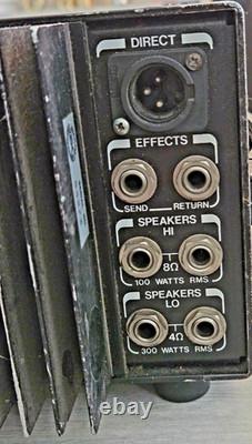 Tête d'amplificateur basse vintage GK Gallien Krueger 800RB