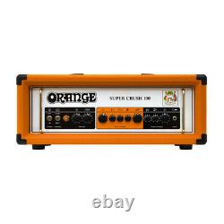 Tête d'amplificateur de guitare Orange Amps Super Crush 100W avec bundle de câble de haut-parleur