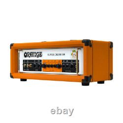 Tête d'amplificateur de guitare Orange Amps Super Crush 100W avec bundle de câble de haut-parleur