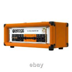 Tête d'amplificateur de guitare Orange Super Crush 100 Watts, Orange