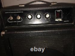 Univox Ub252 Amplificateur De Tête Et Haut-parleur Ampli 2 Guitare