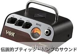 VOX MV50-BQ Amplificateur de guitare compact de type tête Boutique doté de la technologie Nutube