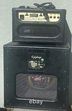 Valve D'épiphone Junior 5 Watt Tube Tête Et Haut-parleur Cabinet Combo Guitar Amp Stack