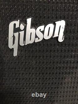 Vintage 1960 Gibson 4x10 Speaker Cabinet Début Des Années 70 Guitar Pa Basse Tolex 4-10