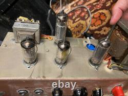 Vintage 1964 Vox Ac4 Amplificateur De Valve 1x8 Combo Mullard & Orig Elac Haut-parleur 1960s