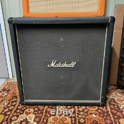 Vintage 1970s Marshall 2x12 Vertical Mckenzie Speakers Modèle 2196 Cabinet Signé