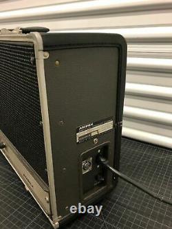 Vintage Ampex Aa-620 Hi Fi Haut-parleurs Alimentés Power Amp Suitcase Guitar Amp