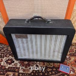 Vintage Burns Orbit 3 des années 1960, combo d’amplificateur pour guitare 3x10, sans haut-parleurs, avec pédale