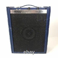 Vintage Harmony Amplificateur D'état Solide H1516 Blue Speaker Guitare