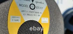 Vintage Jbl / Fender D130f 8 Ohms Haut-parleurs Paire Travail