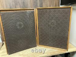 Vintage Utah Hf12pc-h 12 Haut-parleurs Coaxial 8-ohm Dans Des Cabinets Faits Maison