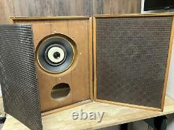 Vintage Utah Hf12pc-h 12 Haut-parleurs Coaxial 8-ohm Dans Des Cabinets Faits Maison